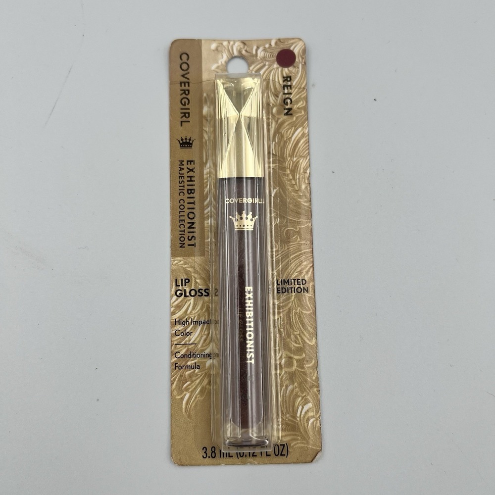 CoverGirl Exhibitionist Majesty Limited Edition Lip Gloss 105 Reign Red 0.12‎ oz